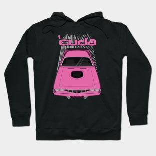 Plymouth Barracuda 1971 - Pink Hoodie